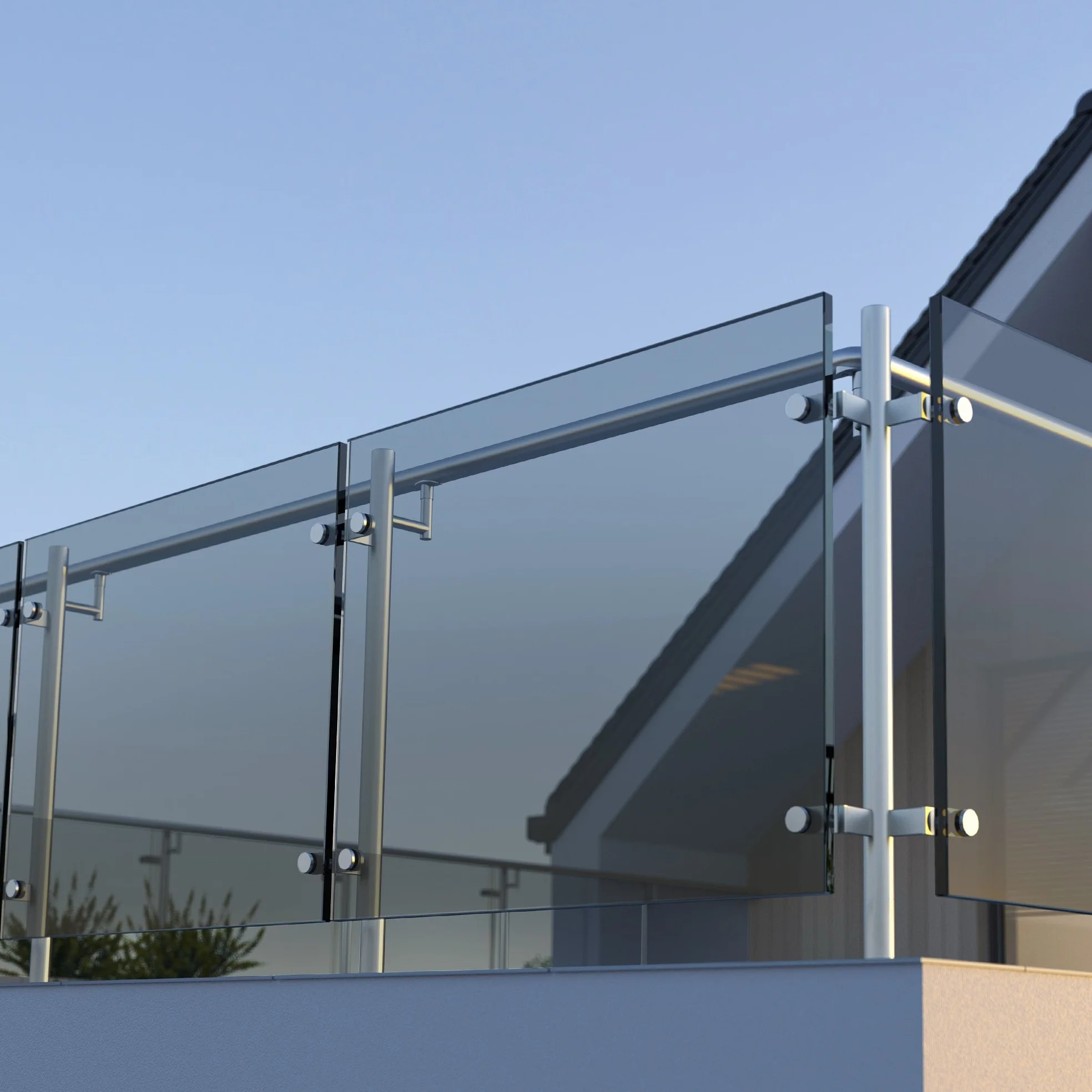 Tinted Glass Balustrades