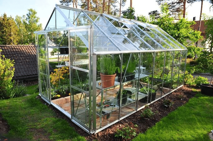 Custom Greenhouse Glass Panels
