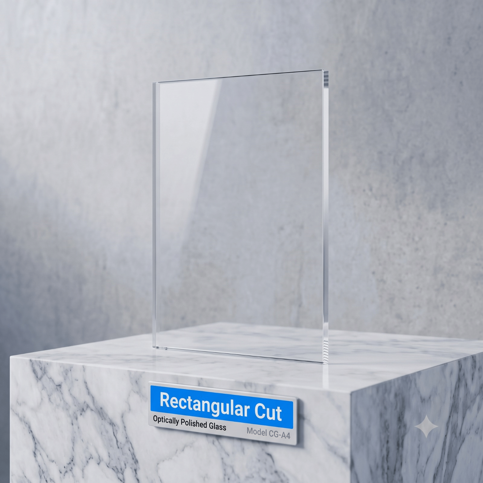 Rectangle Custom Glass