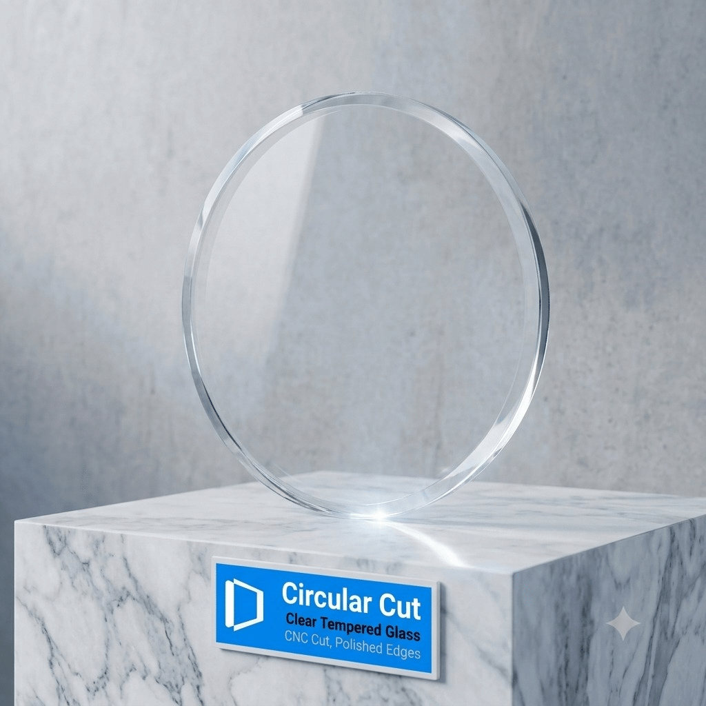 Round Custom Glass