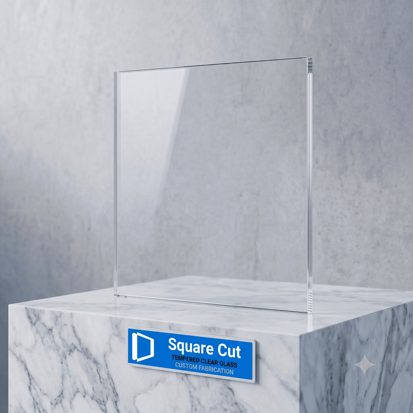 Square Custom Glass