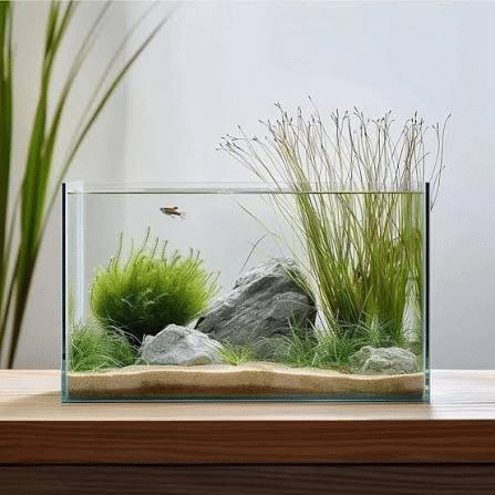 Architectural In-Wall Aquarium