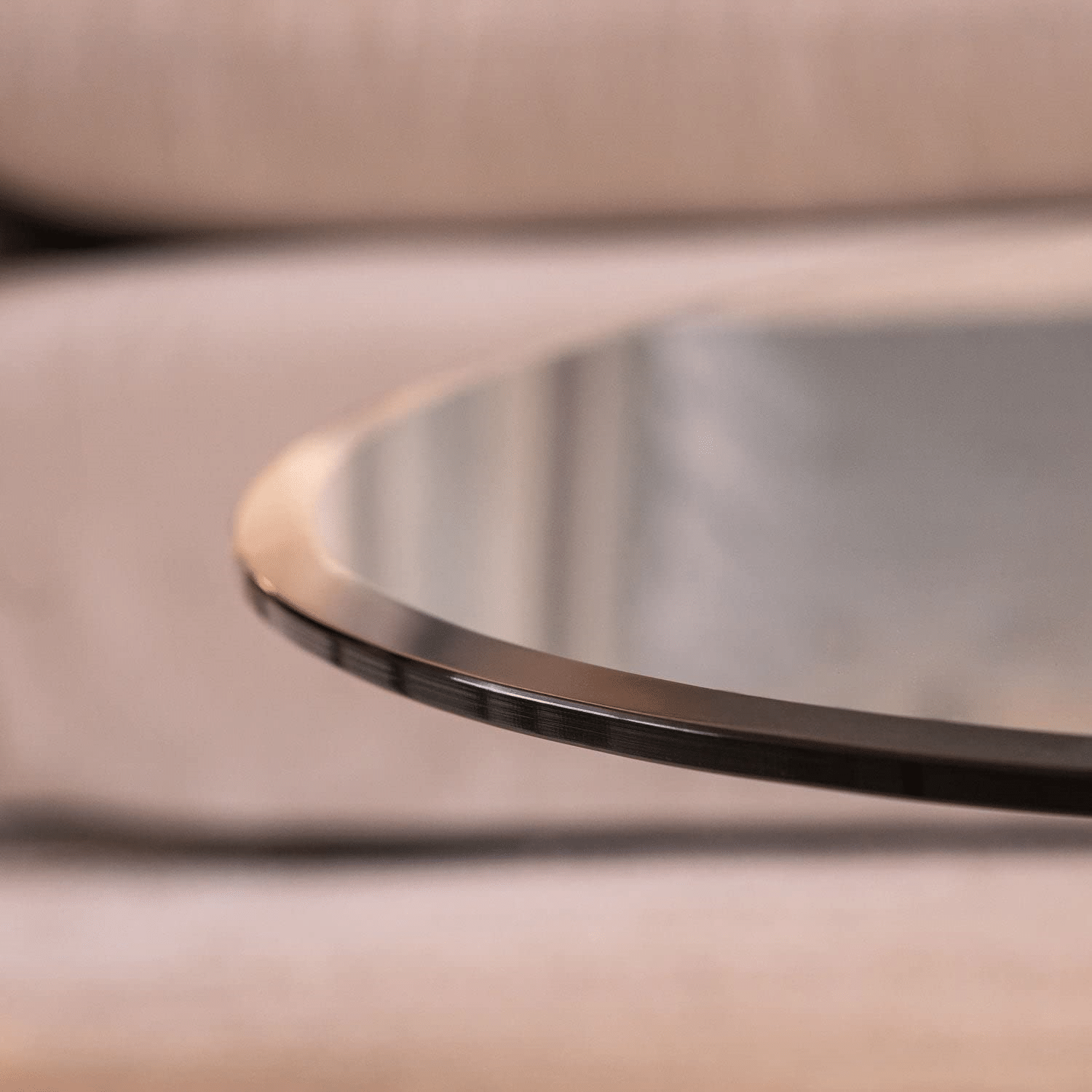 Beveled Glass Door Accent