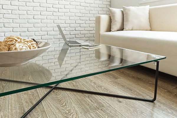 Clear Glass Shelving