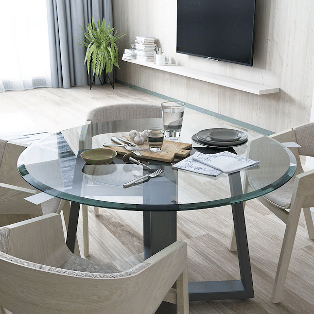 Clear Glass Table Top