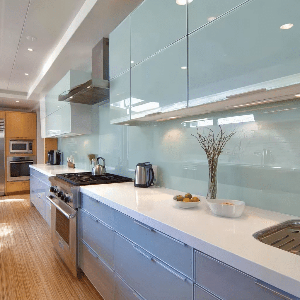 Modern Glass Splashback