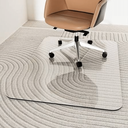 Glass Chair Mat for Hardwood Floors