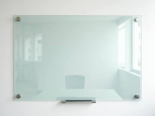 Custom Frameless Dry Erase Glass