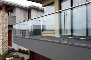 Frameless Glass Deck Railing