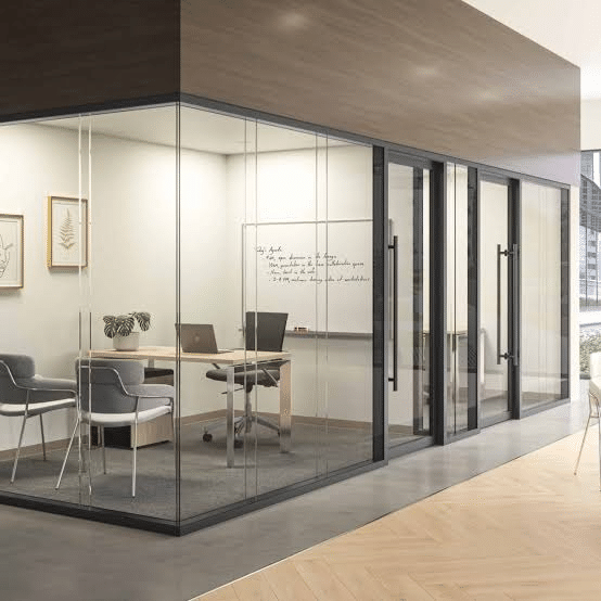 Custom Glass Partition Walls