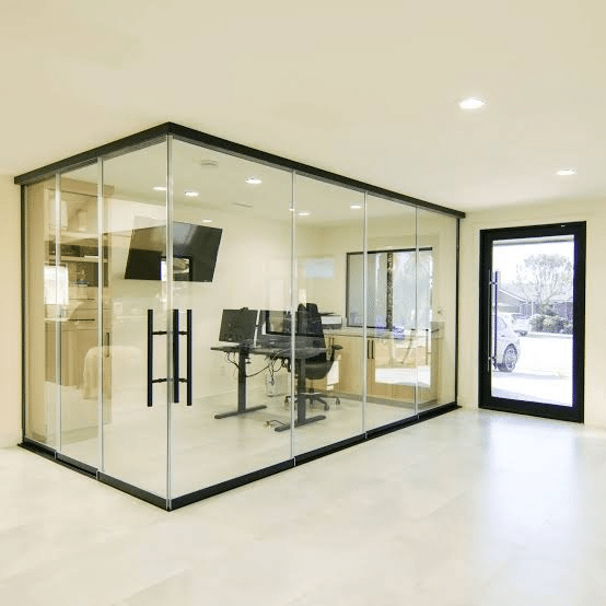 Residential Glass Room Divider