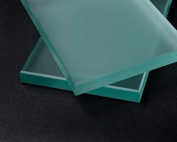 Custom Sandblasted Glass Panels
