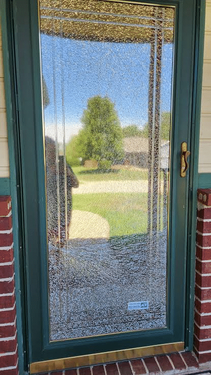 Front Entryway Door Glass