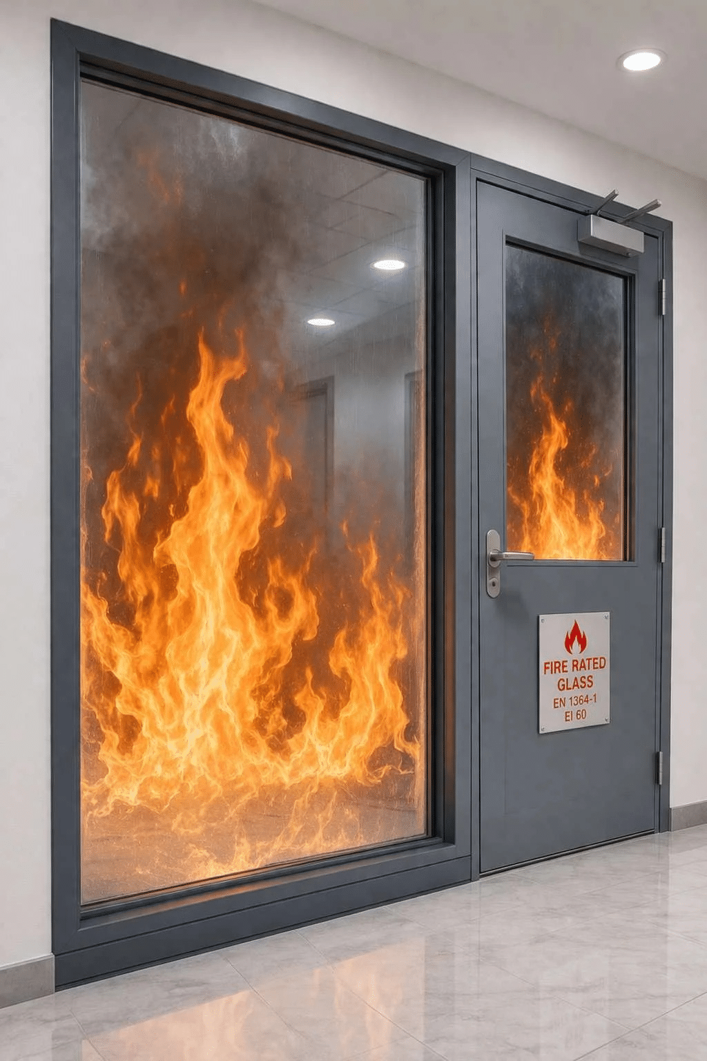 Industrial Furnace Glass Viewing Window