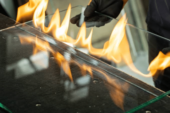 High Wattage Lighting Shield Glass